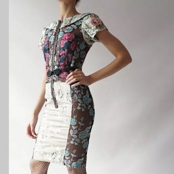 Anthropologie Dresses & Skirts - Pieced Brocade Dress Beguile Byron Lars Sz 4 - NWOT